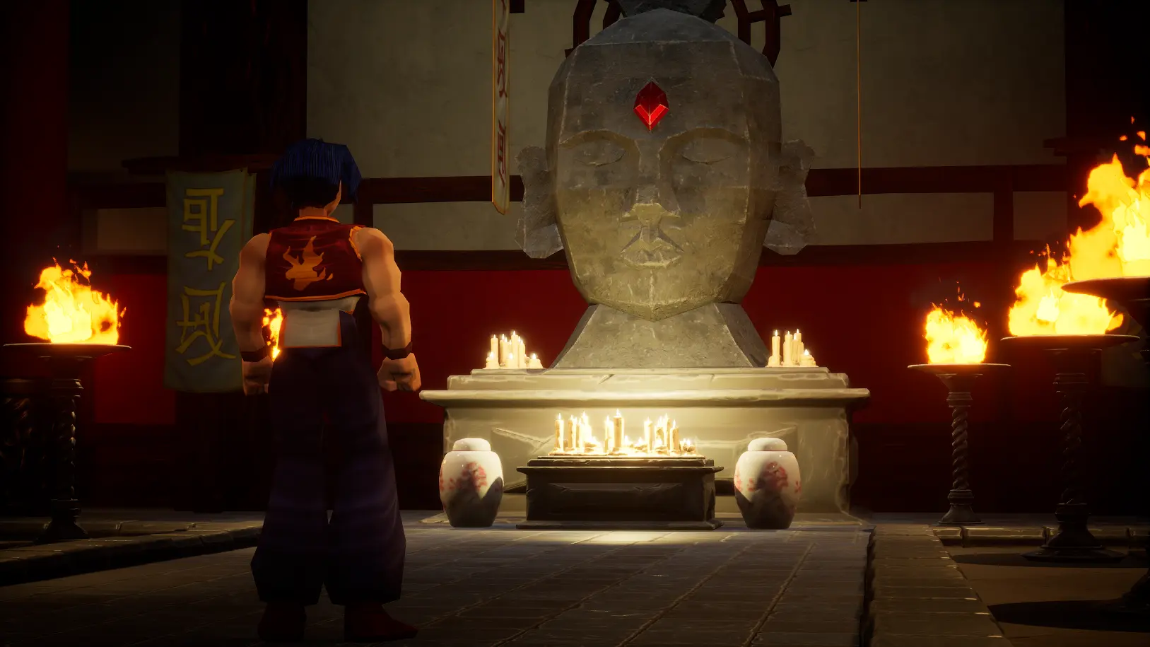 Biron Monastery recreated in Unreal Engine 5
