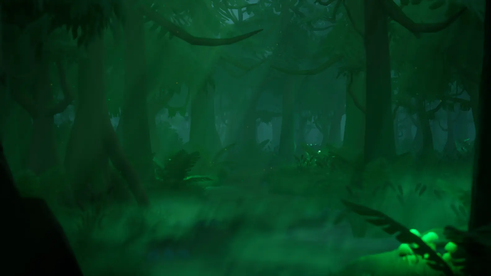 East Voz Forest recreated in Unreal Engine 5